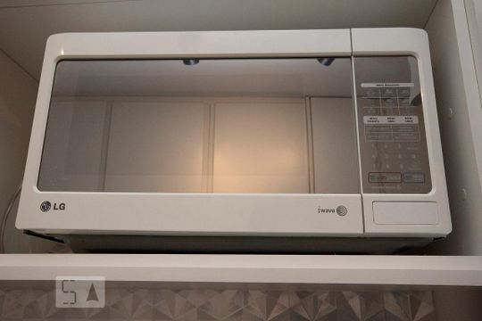 Cozinha de kitnet/studio para alugar com 1 quarto, 40m² em Santa Efigênia, São Paulo
