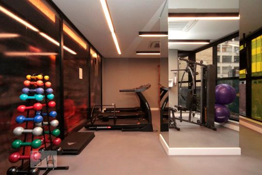 Academia de kitnet/studio para alugar com 1 quarto, 40m² em Santa Efigênia, São Paulo