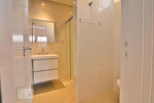 Banheiro do Quarto 2 de apartamento à venda com 3 quartos, 160m² em Jardim Paulista, São Paulo