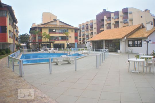 Área Comum - Piscina de apartamento para alugar com 1 quarto, 54m² em Ingleses do Rio Vermelho, Florianópolis