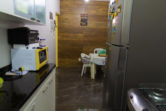Cozinha de casa de condomínio à venda com 2 quartos, 120m² em Riachuelo, Rio de Janeiro
