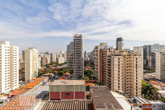 Vista de apartamento para alugar com 2 quartos, 74m² em Vila Nova Conceição, São Paulo