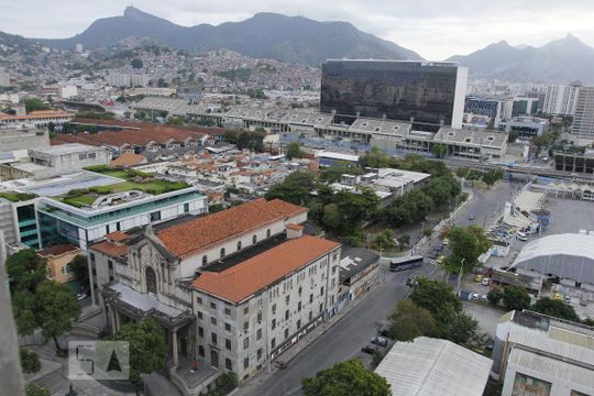 Vista de apartamento à venda com 1 quarto, 45m² em Centro, Rio de Janeiro