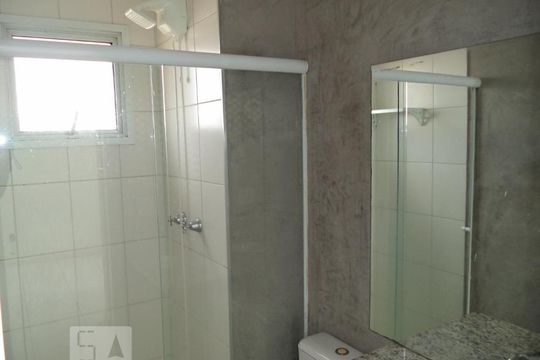 Banheiro de apartamento para alugar com 2 quartos, 45m² em Maranhão, São Paulo