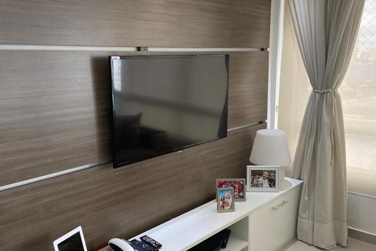 Detalhe Sala de apartamento à venda com 2 quartos, 93m² em Vila Mariana, São Paulo