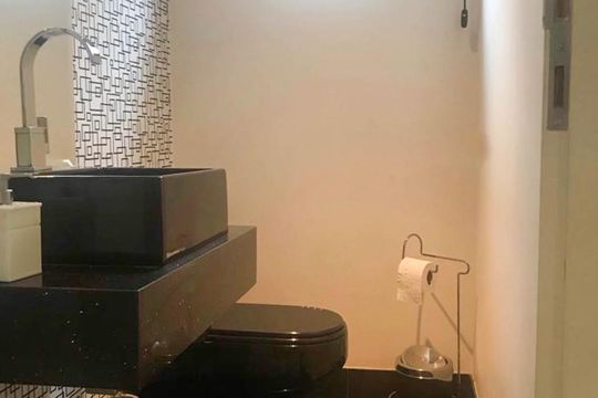Lavabo de apartamento à venda com 3 quartos, 125m² em Vila Regente Feijó, São Paulo