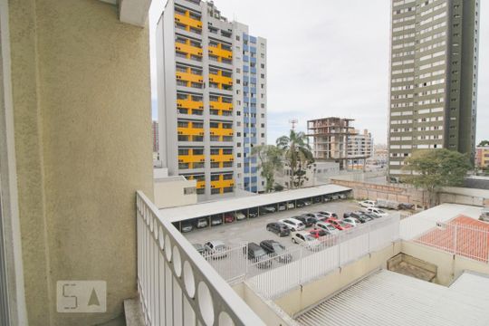 vista da Sacada de kitnet/studio para alugar com 1 quarto, 36m² em Rebouças, Curitiba