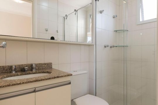 Quarto 3 - Suíte/ Banheiro de apartamento à venda com 3 quartos, 78m² em Vila Dom Pedro I, São Paulo