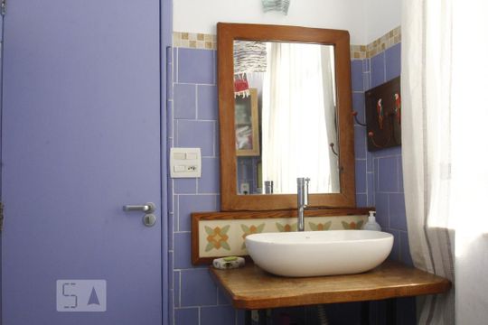 Banheiro de kitnet/studio à venda com 1 quarto, 30m² em Centro, Rio de Janeiro