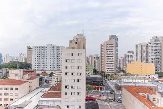 Vista de kitnet/studio à venda com 1 quarto, 76m² em Vila Mariana, São Paulo