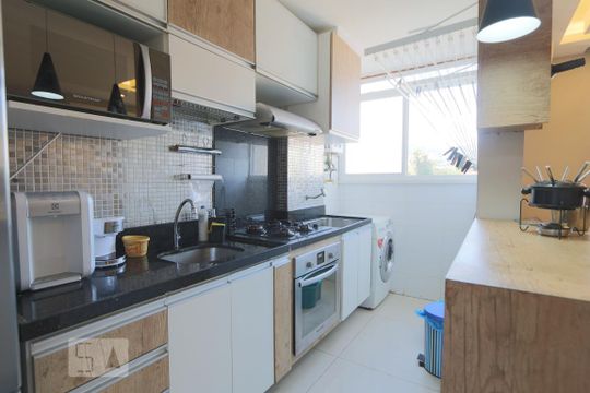Cozinha - Armários de apartamento à venda com 2 quartos, 55m² em Taquara, Rio de Janeiro
