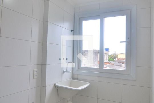 Área de Serviço de apartamento à venda com 2 quartos, 62m² em Niterói, Canoas