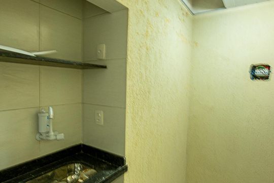 Cozinha de kitnet/studio para alugar com 1 quarto, 40m² em Centro, Niterói