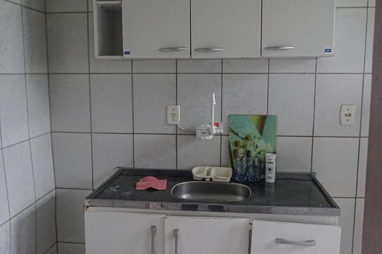 Cozinha de apartamento à venda com 3 quartos, 53m² em Canudos, Novo Hamburgo