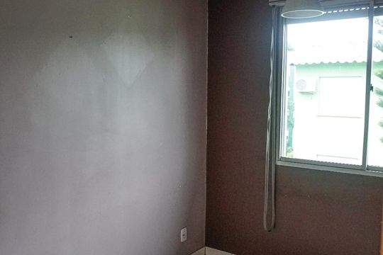 Dormitório de apartamento à venda com 3 quartos, 53m² em Canudos, Novo Hamburgo