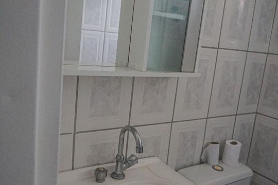 Banheiro de apartamento à venda com 3 quartos, 53m² em Canudos, Novo Hamburgo
