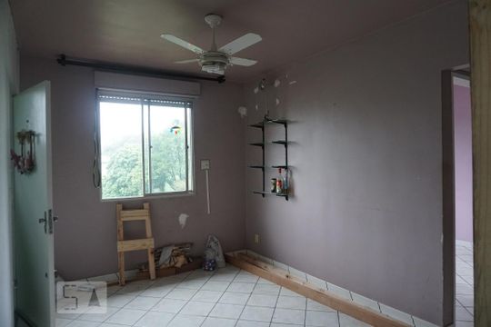 Detalhe Sala de apartamento à venda com 3 quartos, 53m² em Canudos, Novo Hamburgo