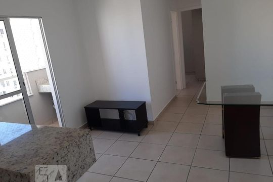 Sala de apartamento para alugar com 2 quartos, 55m² em Setor Negrão de Lima, Goiânia