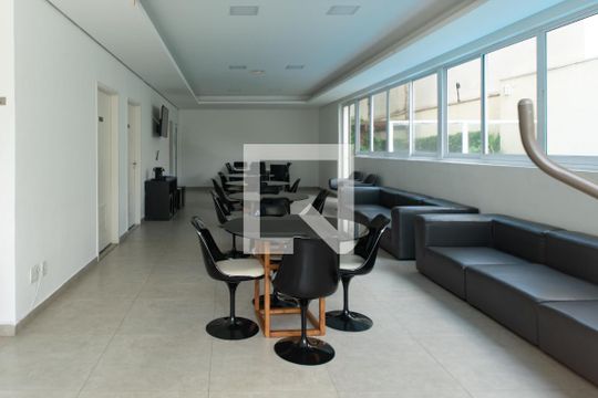 Salão de Festas de apartamento à venda com 2 quartos, 90m² em Vila Brasílio Machado, São Paulo