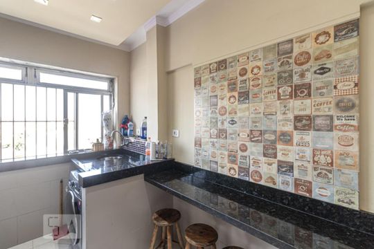 Cozinha de apartamento à venda com 2 quartos, 52m² em Chácara Cruzeiro do Sul, São Paulo