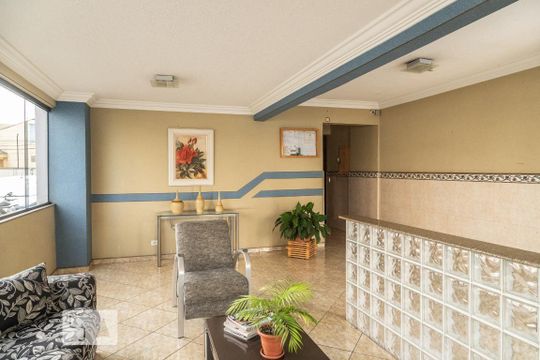 Área comum - Hall de apartamento à venda com 2 quartos, 46m² em Vila Araguaia, São Paulo
