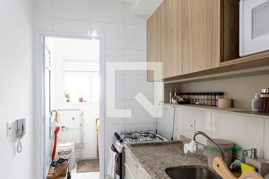 Cozinha de kitnet/studio à venda com 1 quarto, 41m² em Várzea da Barra Funda, São Paulo