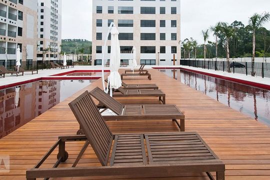 Área Comum - Piscina de apartamento para alugar com 2 quartos, 70m² em Usina Piratininga, São Paulo