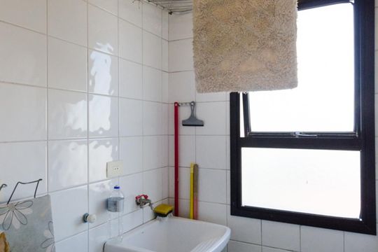 Área de serviço de apartamento à venda com 1 quarto, 57m² em Centro, São Bernardo do Campo