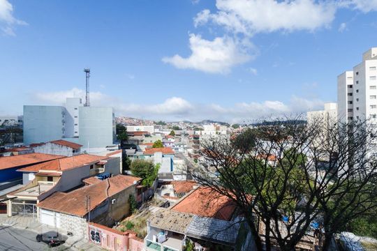 Vista de apartamento à venda com 1 quarto, 57m² em Centro, São Bernardo do Campo