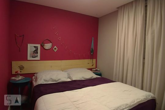 Quarto de apartamento para alugar com 2 quartos, 61m² em Vila Antonieta, São Paulo