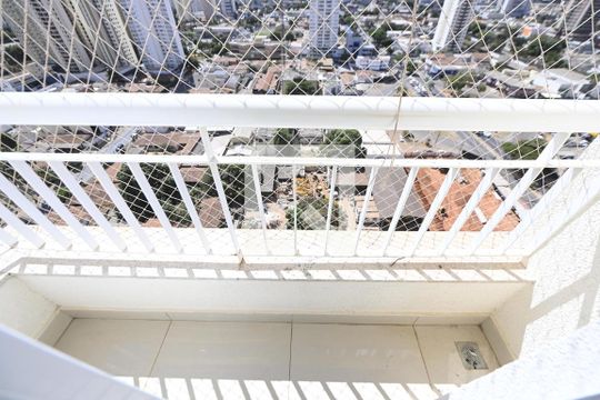 Varanda Quarto de apartamento para alugar com 1 quarto, 42m² em Setor Bueno, Goiânia