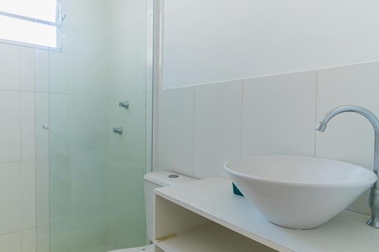 Banheiro de apartamento à venda com 2 quartos, 99m² em Jardim Santa Terezinha (zona Leste), São Paulo