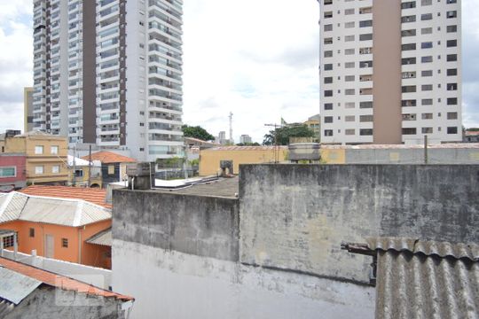Vista do quarto de kitnet/studio à venda com 1 quarto, 27m² em Quarta Parada, São Paulo