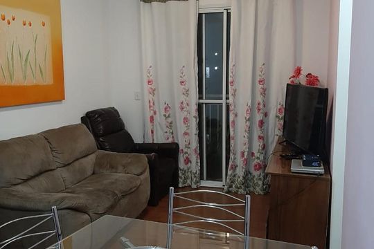 Sala de apartamento à venda com 2 quartos, 52m² em Pirajussara, São Paulo