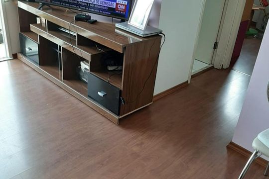 Sala de apartamento à venda com 2 quartos, 52m² em Pirajussara, São Paulo