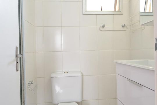 Banheiro de apartamento à venda com 3 quartos, 80m² em Vila Parque Jabaquara, São Paulo