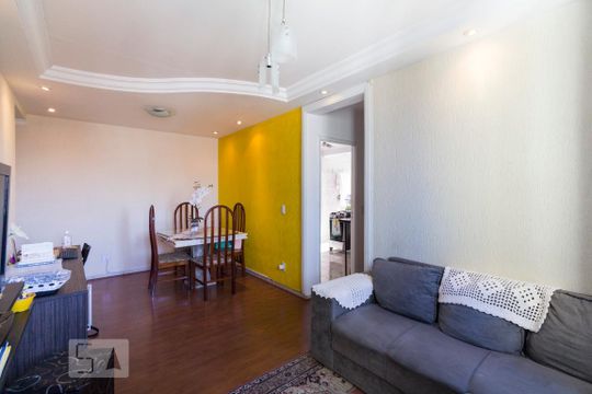 Sala de apartamento à venda com 2 quartos, 69m² em Vila Parque Jabaquara, São Paulo
