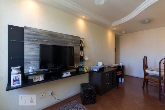 Sala de apartamento à venda com 2 quartos, 69m² em Vila Parque Jabaquara, São Paulo