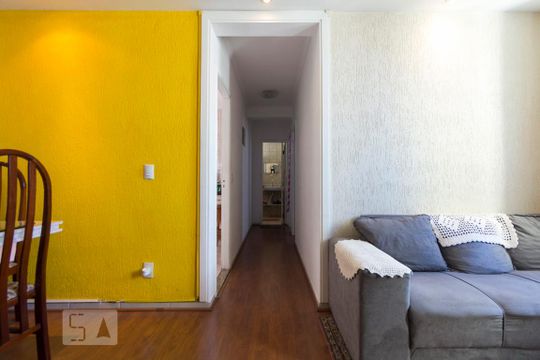 Sala de apartamento à venda com 2 quartos, 69m² em Vila Parque Jabaquara, São Paulo