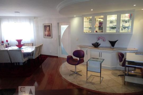 Sala de apartamento à venda com 4 quartos, 186m² em Bosque da Saúde, São Paulo