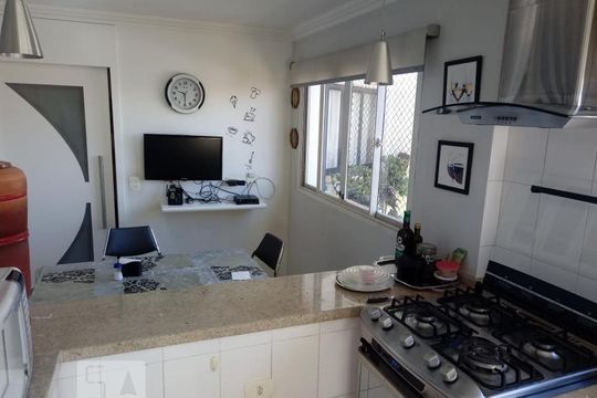 Cozinha de apartamento à venda com 4 quartos, 186m² em Bosque da Saúde, São Paulo