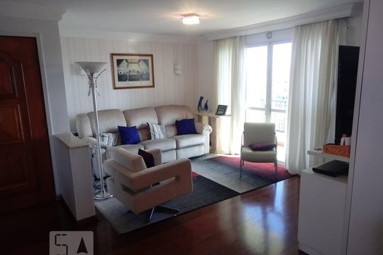 Sala de apartamento à venda com 4 quartos, 186m² em Bosque da Saúde, São Paulo