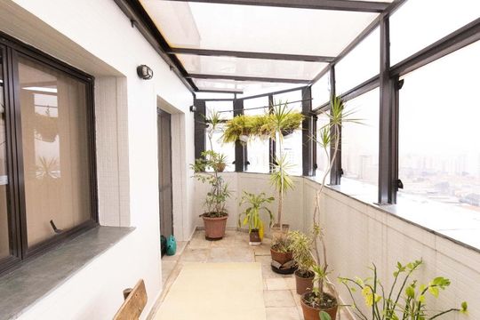 Varanda Segundo Nível de apartamento à venda com 4 quartos, 360m² em Mooca, São Paulo