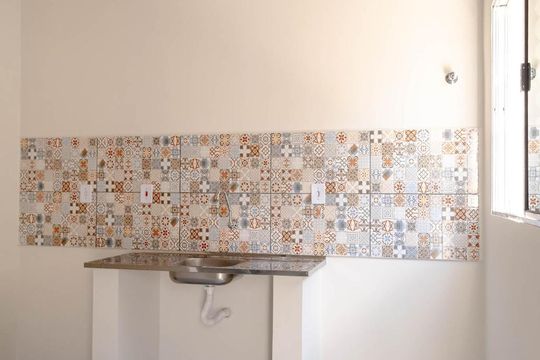 Cozinha de kitnet/studio para alugar com 1 quarto, 35m² em Quarta Parada, São Paulo