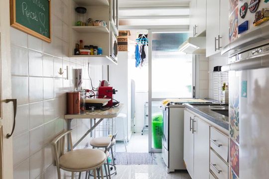 Cozinha de apartamento para alugar com 2 quartos, 50m² em Chácara Inglesa, São Paulo