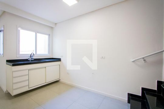 Sala/Cozinha de apartamento à venda com 3 quartos, 160m² em Vila Pires, Santo André