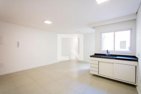 Sala/Cozinha de apartamento para alugar com 3 quartos, 160m² em Vila Pires, Santo André