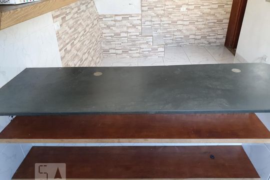 Bancada da Cozinha de casa para alugar com 1 quarto, 80m² em Chácara Inglesa, São Paulo