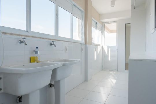 Área de Serviço de apartamento para alugar com 3 quartos, 213m² em Brooklin, São Paulo