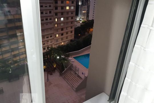 Vista de apartamento para alugar com 1 quarto, 40m² em Bela Vista, São Paulo